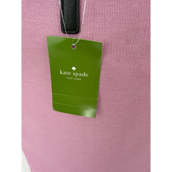 Kate Spade Swan Around Bon Shopper Tote, Pink with Black Swan, NWT - Picture 5 of 16